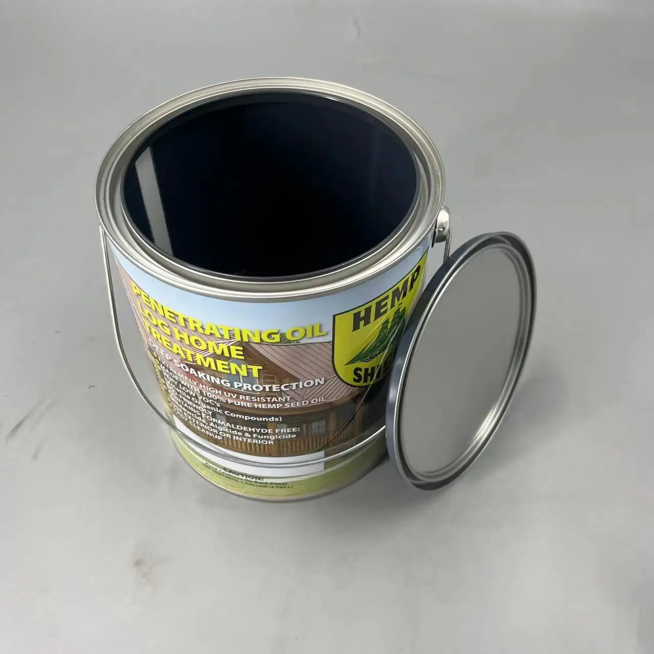 1gallon empty can with lid for candle /paint/solvent/varnish