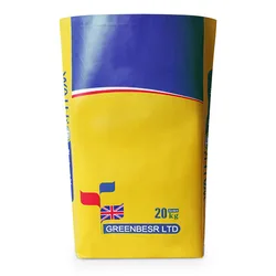custom 25kg Grass Seed Anti-Slip Square Bottom BOPP laminated Woven Polypropylene Bag