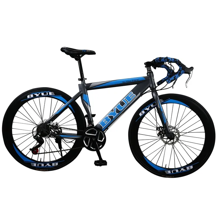 
BYUEBIKE 21 speed 60 knife ring super light complete racing 700C carbon road bicycle 