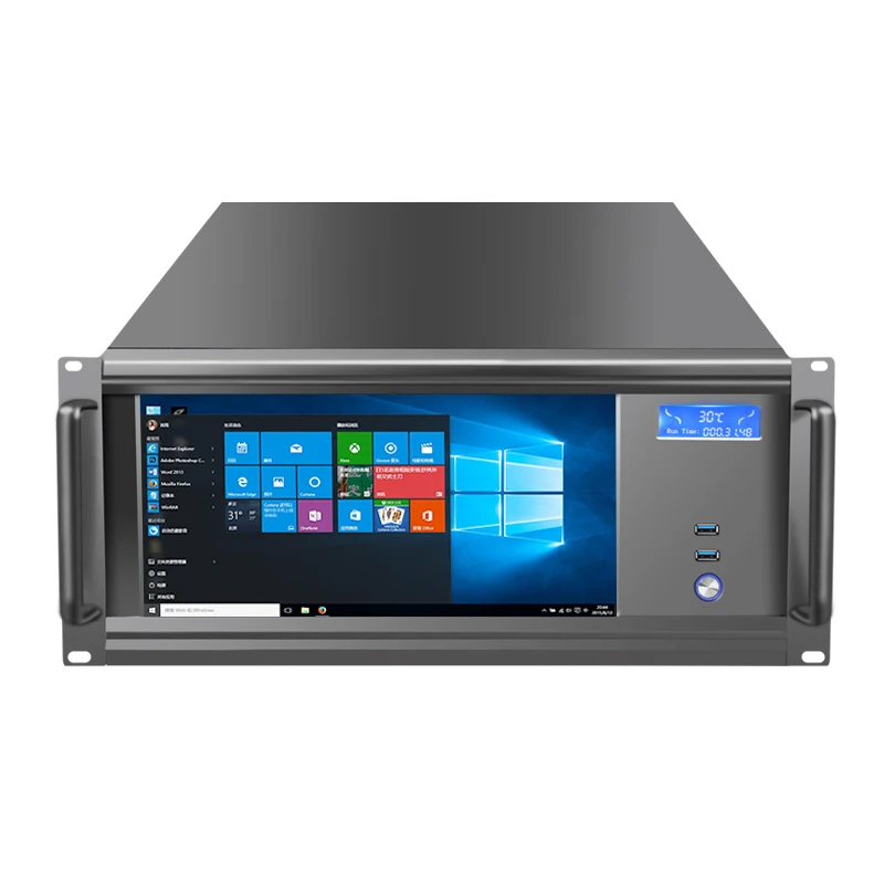 Корпус серверного корпуса 4u rackmount chassis industry case с экраном C548