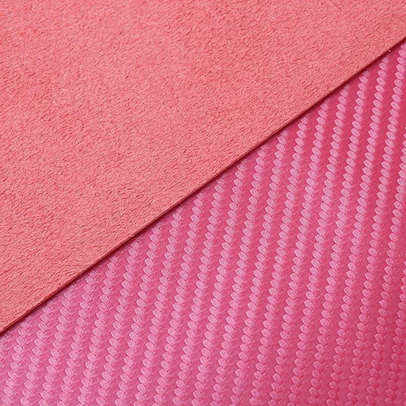 Microfiber synthetic carbon fiber leather for car steering wheel bag and shoe