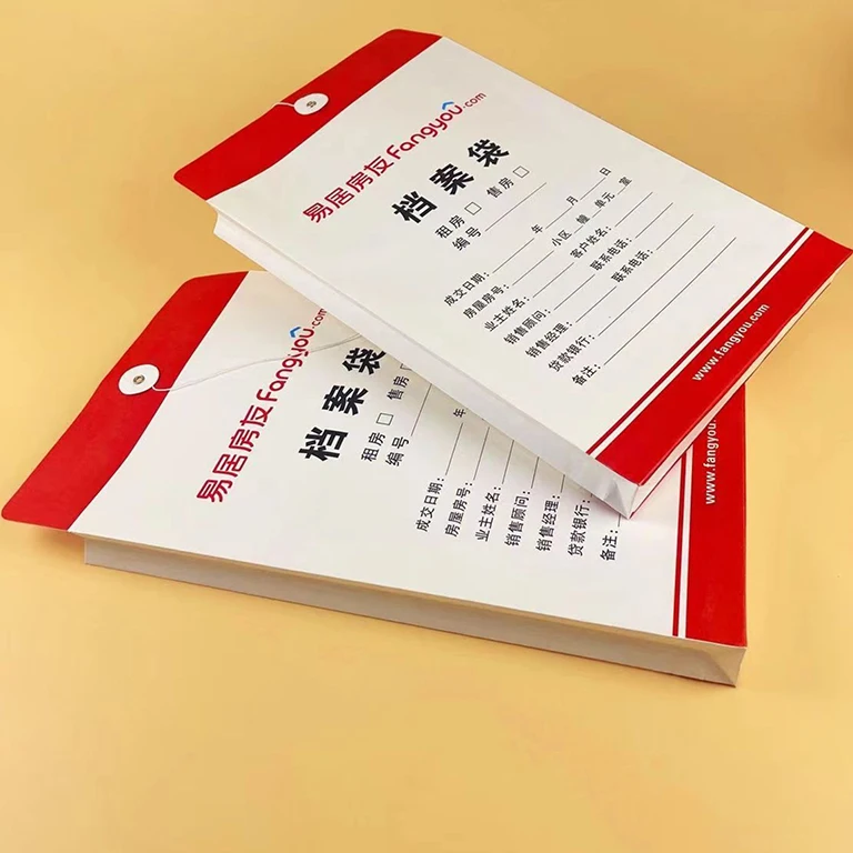 OEM reinforce Envelope Packaging customized recycled brown paper A4 kraft Free Stock Sample Gift file Envelope