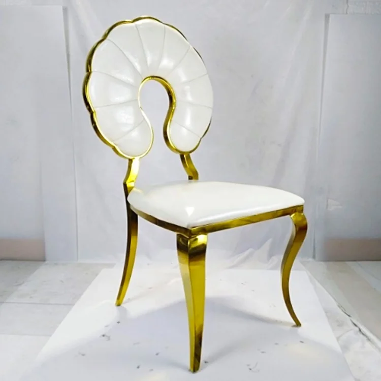 Wedding Decoration Banquet Chairs Stackable For Party Banquet Gold Chair Wedding