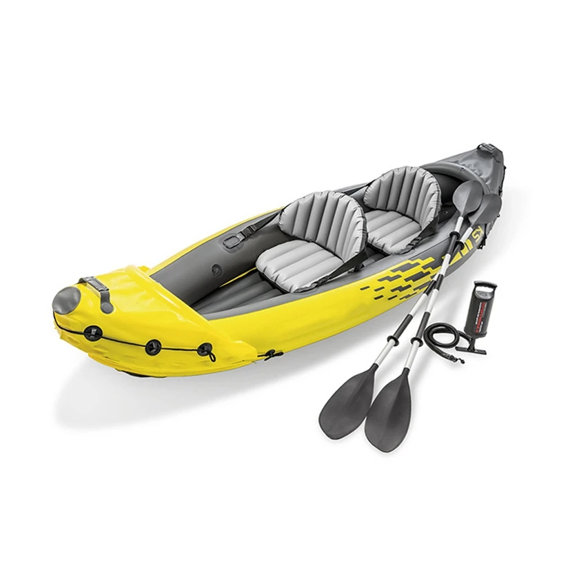  Каяк Intex Explorer k2 надувные гребные лодки 10 футов 2 человека тандемное каноэ каяк надувная лодка для