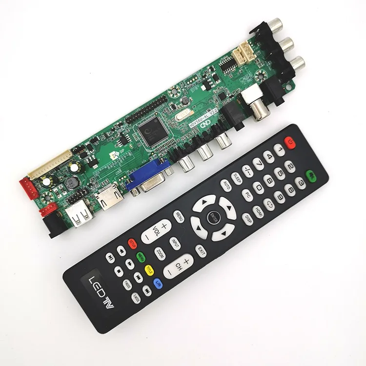 Universal V56 1AV 2AV  lcd tv main controller driver board