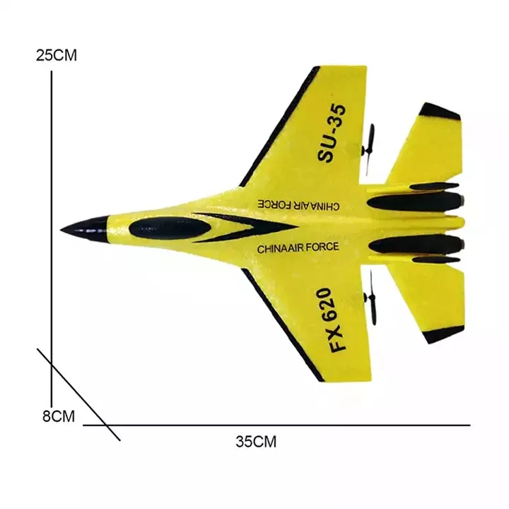Wholesale RC Airplane Control Hot Sles 2.4G Remote Control RC Glider Plane Outdoor Airplane Model Toys For Kids