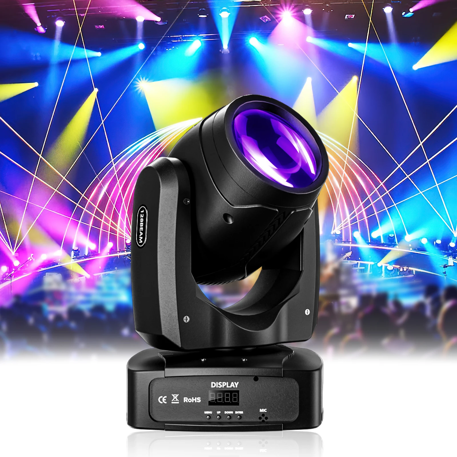 High Brightness 150W Beam Dmx512 Stage Light Channel Suitable For Bars Birthday Parties Clubs Ktv Moving Head Lights