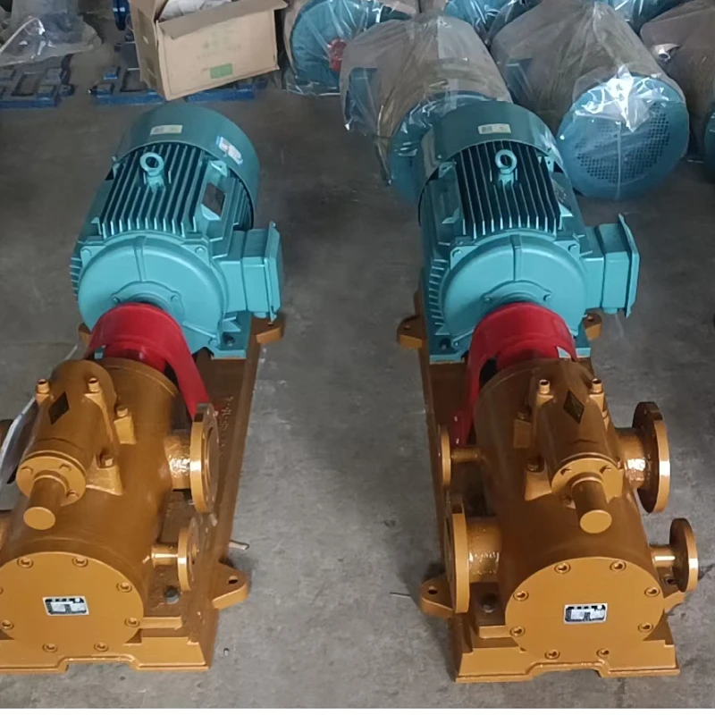 High temperature asphalt pump station oil immersed pump oil asphalt oil immersed conveying pump