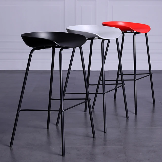 Bar guitar solo bar stool coffee shop cashier counter wrought iron high chair