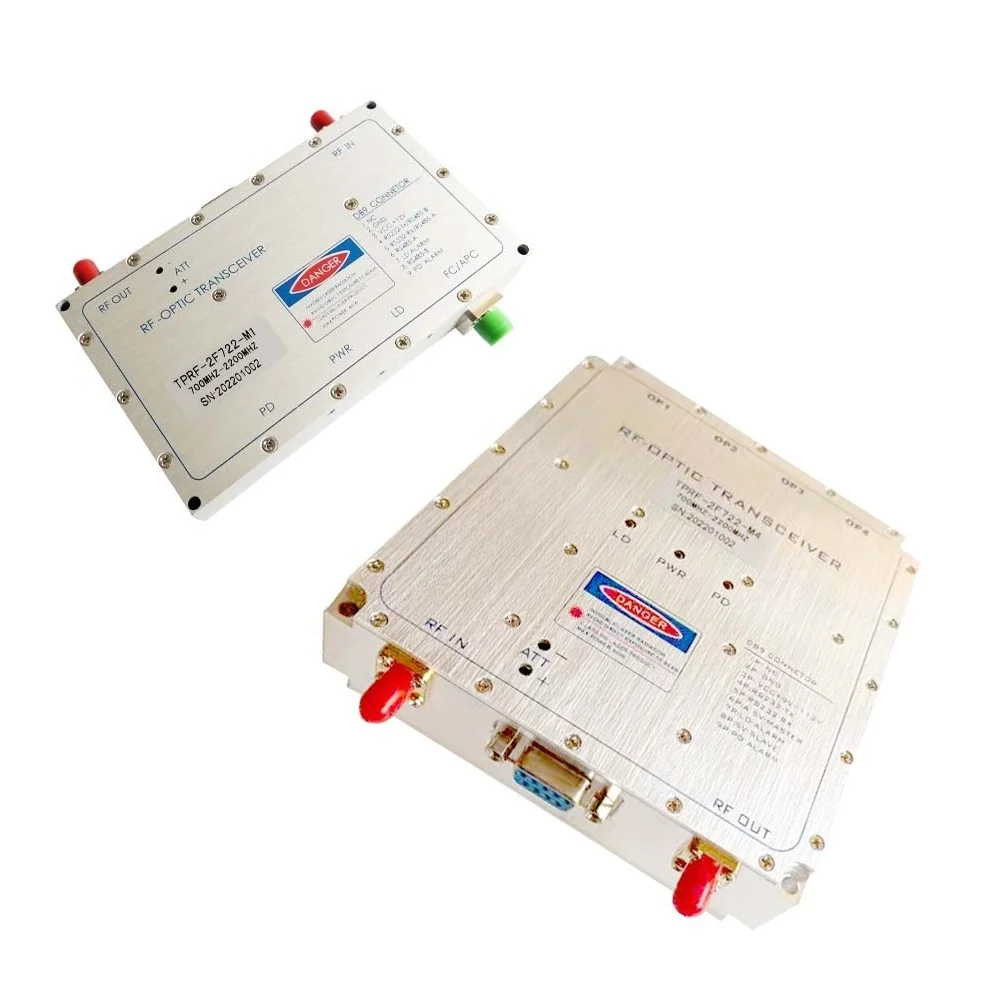 Hot Sales TPRF-2F821-M4 850Mhz 1800Mhz 2100Mhz Tri Band GSM DCS WCDMA Mobile Signal RF over fiber module