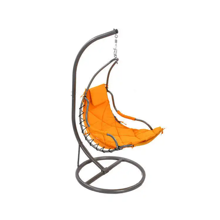 GW0027 garden indoor furniture metal modern outdoor hanging swing chairs