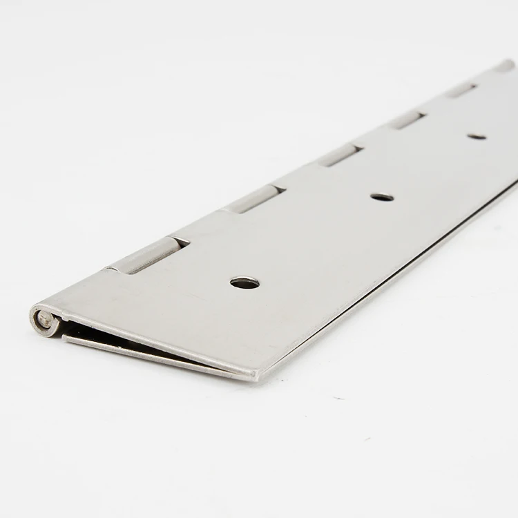 NINE SUNS Custom stainless steel long hinge extended bar hinge piano cabinet hinge