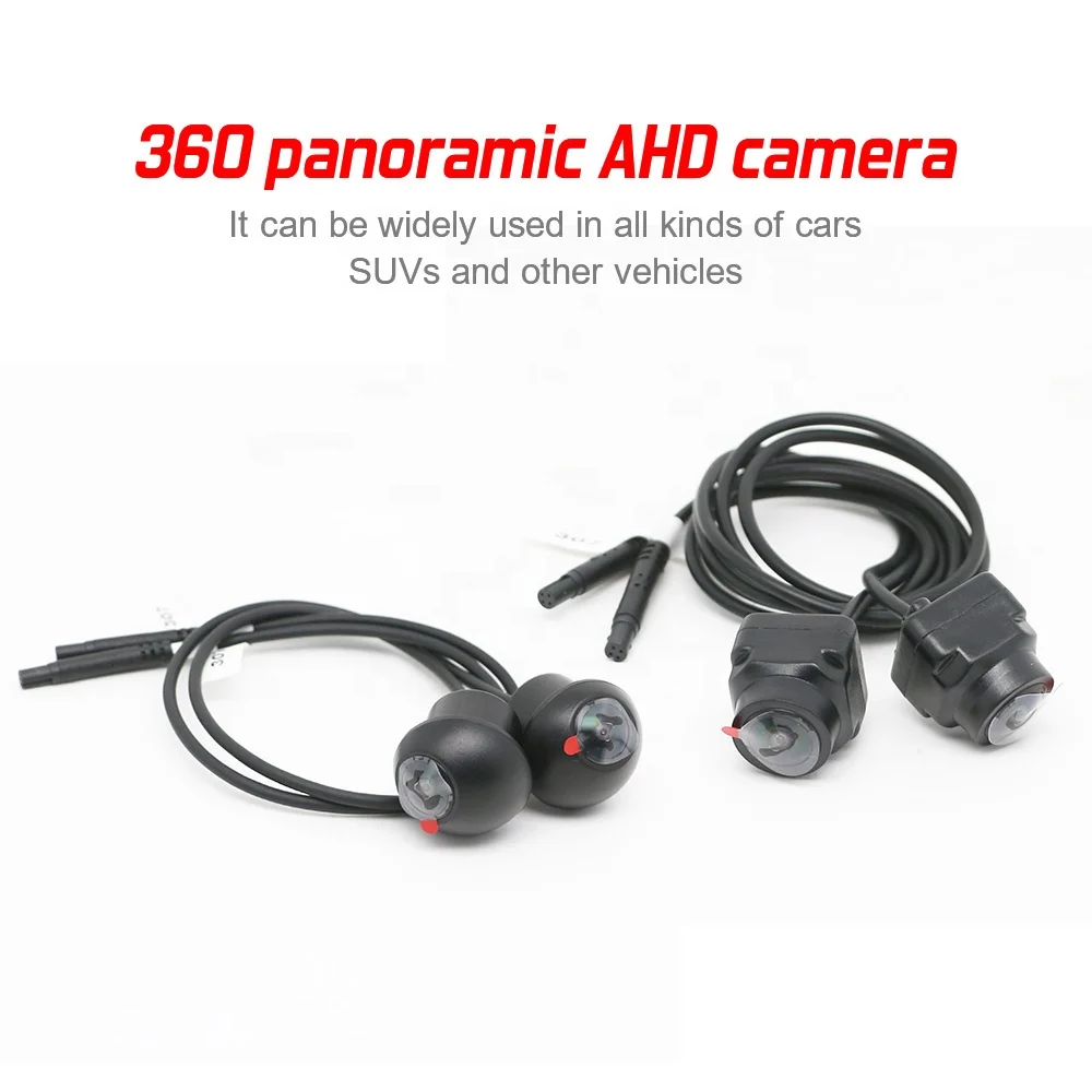 1080P 360 panorama camera for Android car stereo support night vision AHD 1080P rear camera