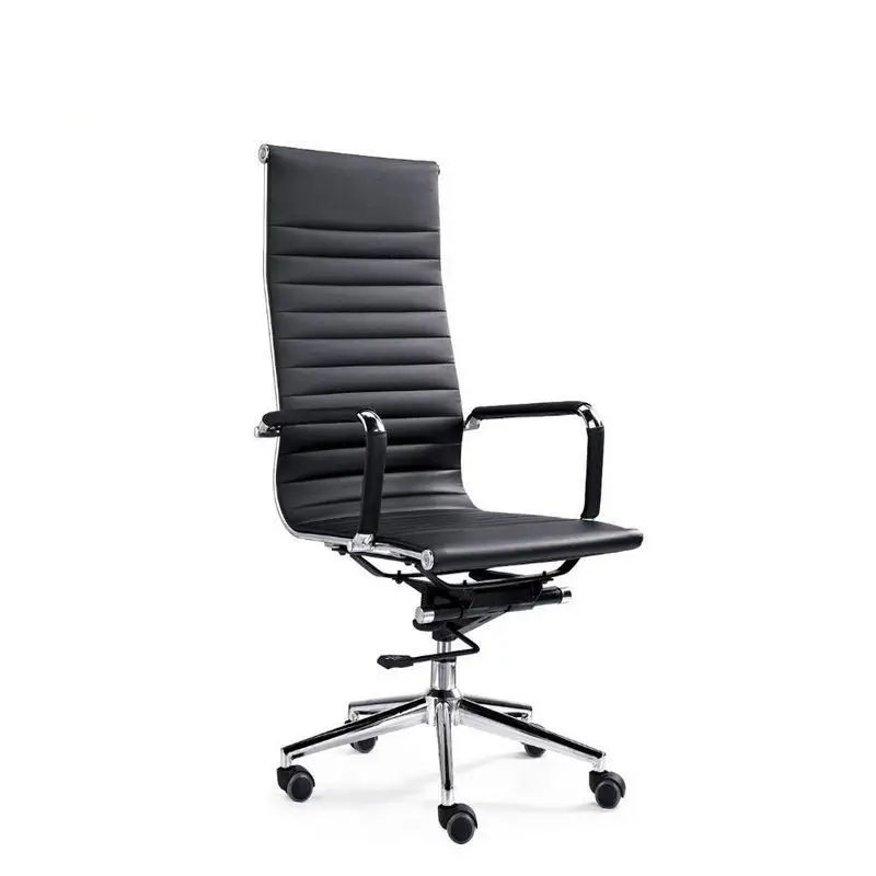 Wholesale Executive Leather Work Computer Chair High Back Metal Frame Luxury Ergonomic Office Chairs