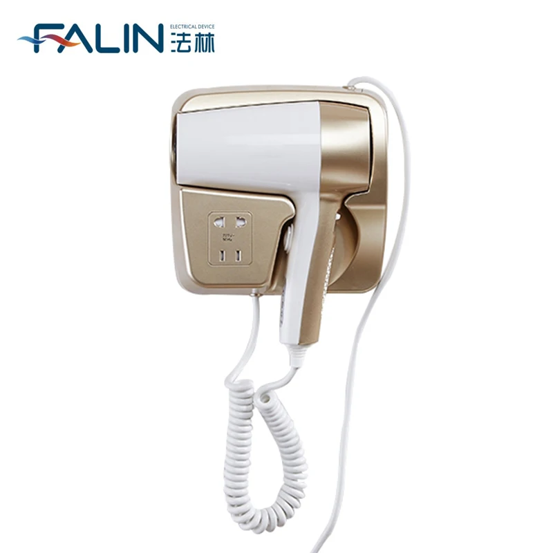 FALIN FL-2115 1600W Hotel Hair Dryer electric wall-mounted hair dryer with shaver socket