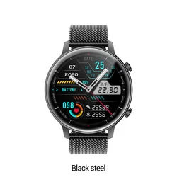 1.28 Inch Touch Screen Smartwatch S33 MTK2502 Chip BT Call Customized Dial Sport Fitness Tracker Music Player Smart Watch