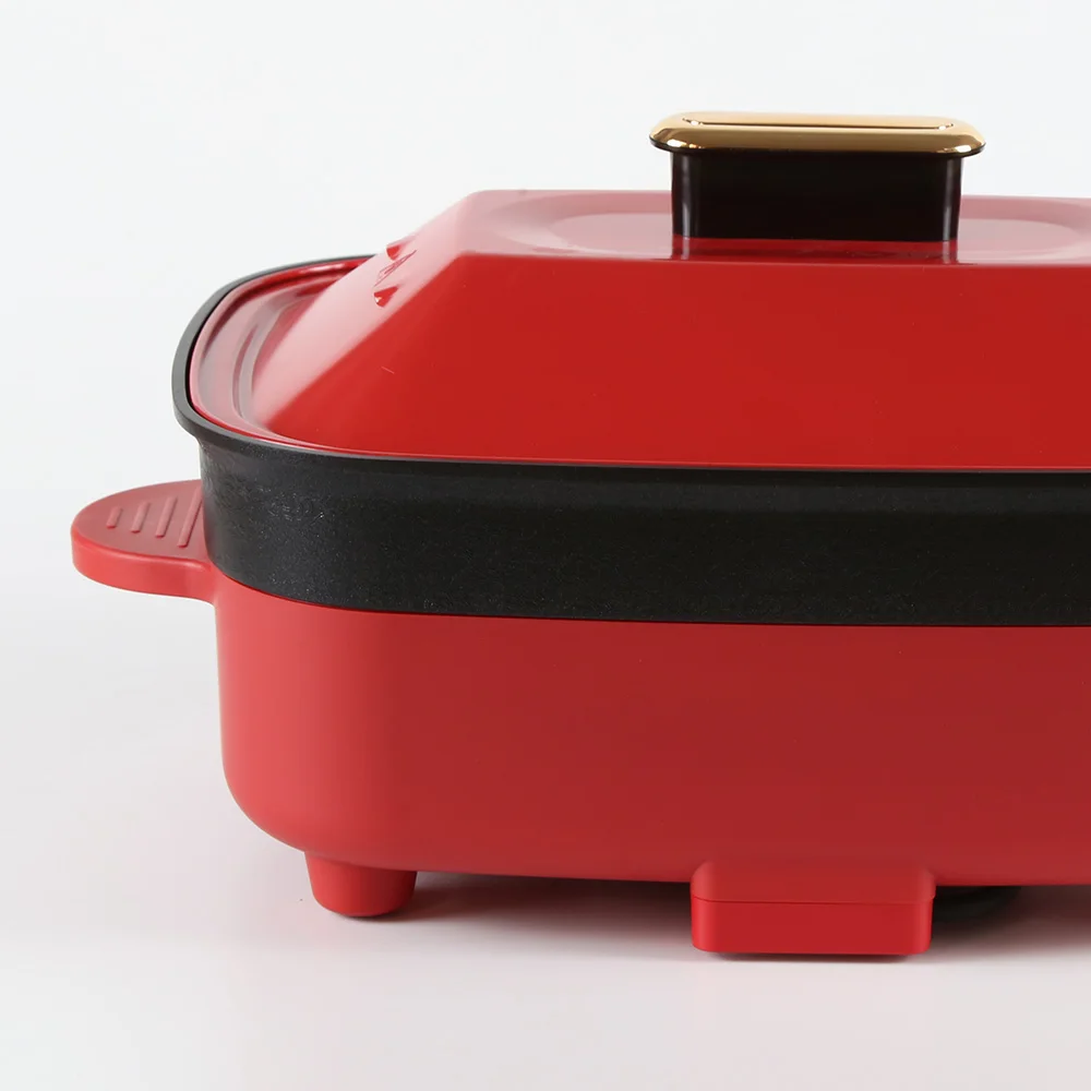 Lucky Red 5.5L Multi-functional Cooking Pot Hot Pot BBQ Grill Pot