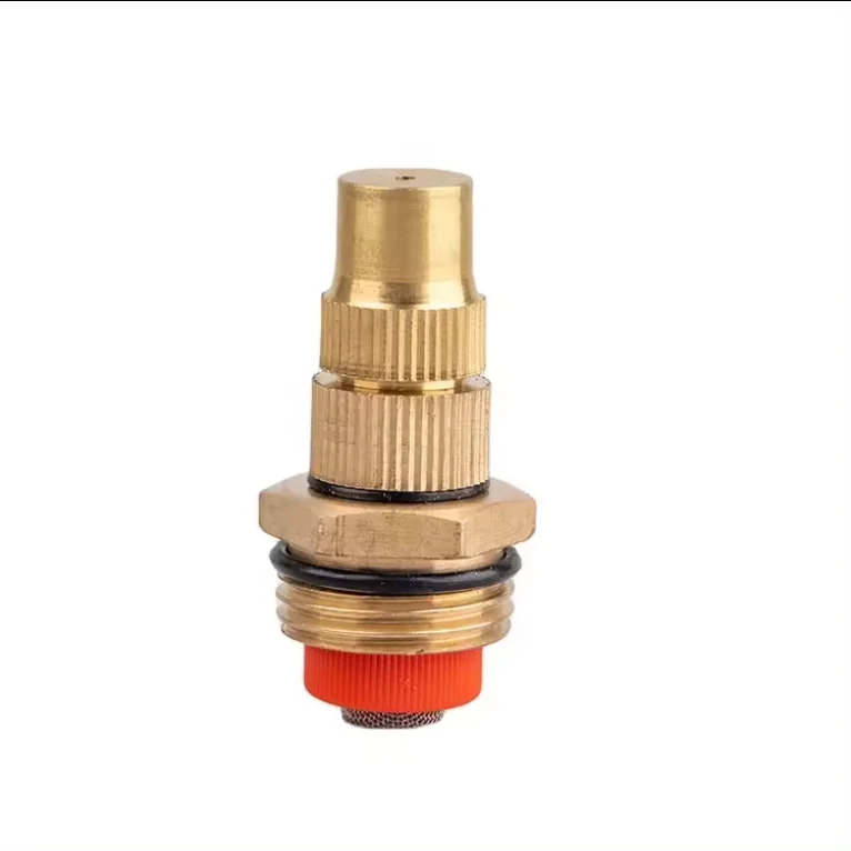 Brass Garden Sprinkler with Filter & Fine Mist Atomizing Nozzle for Agricultural Pesticide & Fertilizer Application