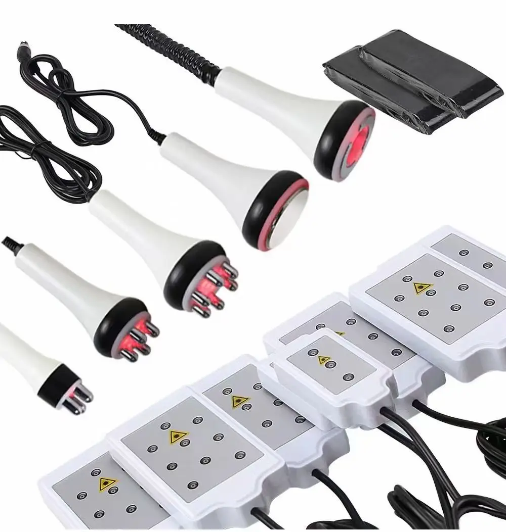6 In 1 40K Ultrasonic Cavitation Vacuum Radio Frequency Laser 8 Pads lipo Laser Slimming Machine for home use