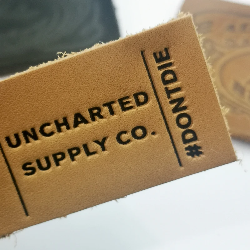 2024 Hot Selling Custom Logo Colorful Embossed 3D Leather Label Patches For Jeans/clothing