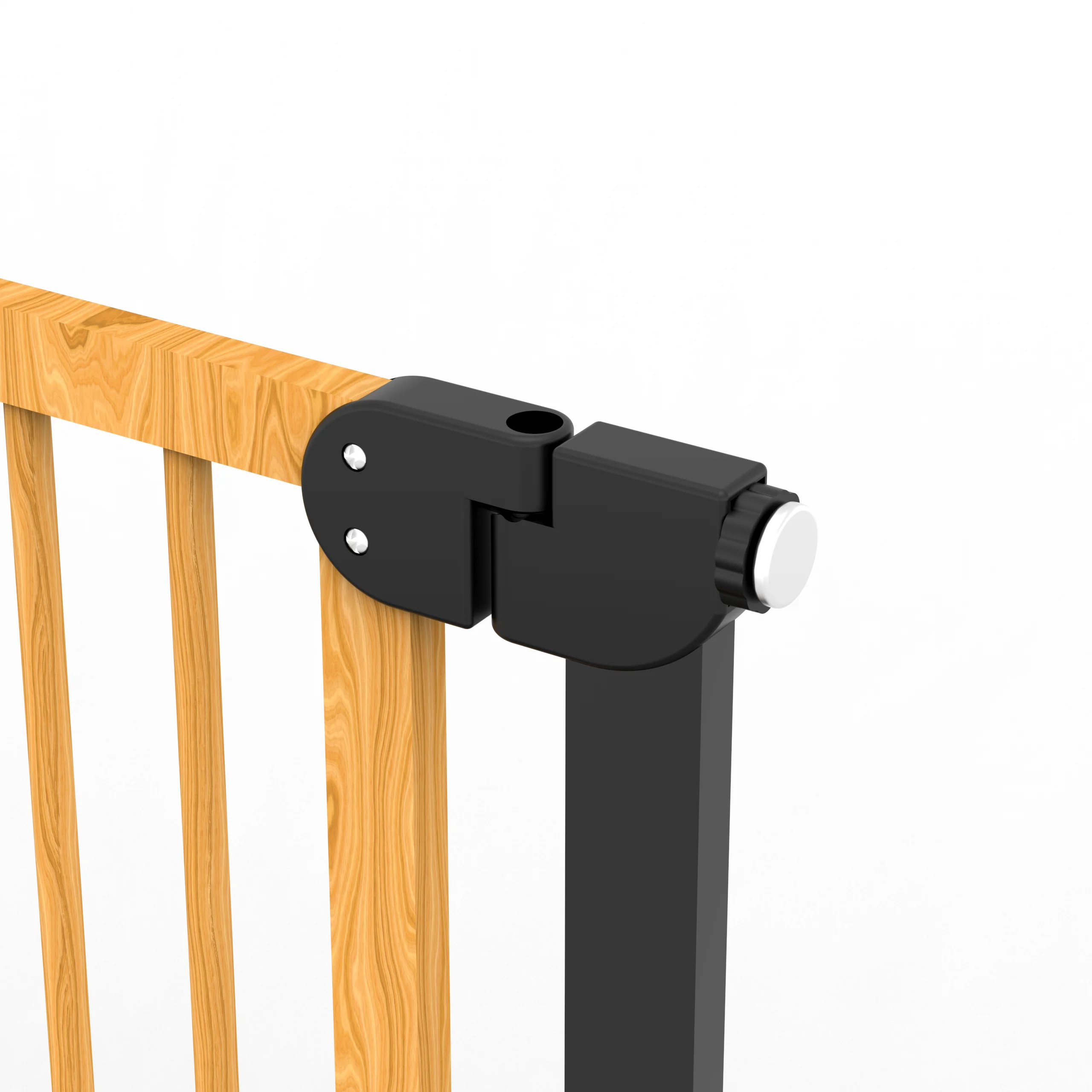 ODM OEM Babysafe Оригинальные металлические деревянные выдвижные Детские Безопасные ворота