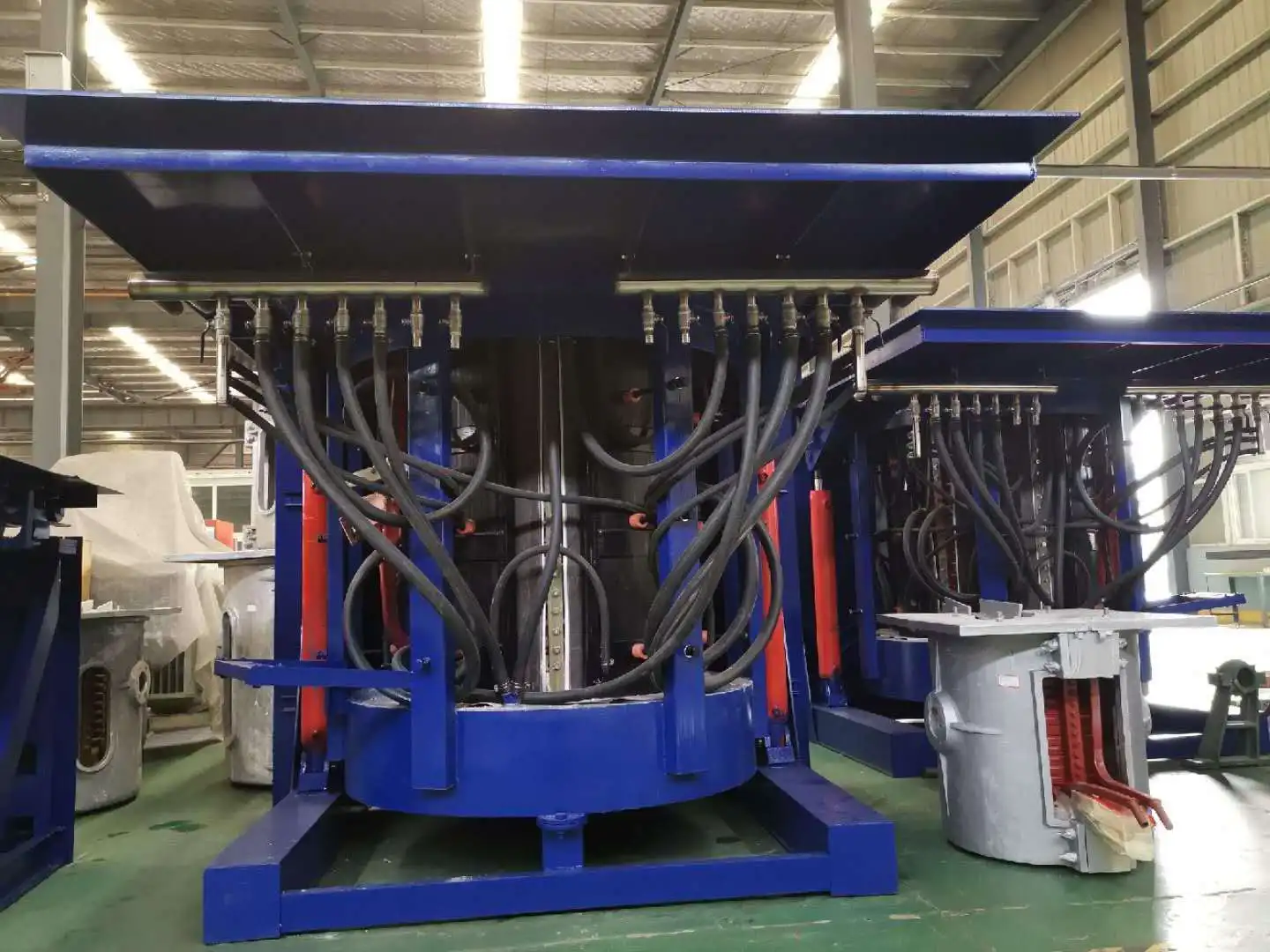 15 ton induction тиристорная stove гидравлике steel case