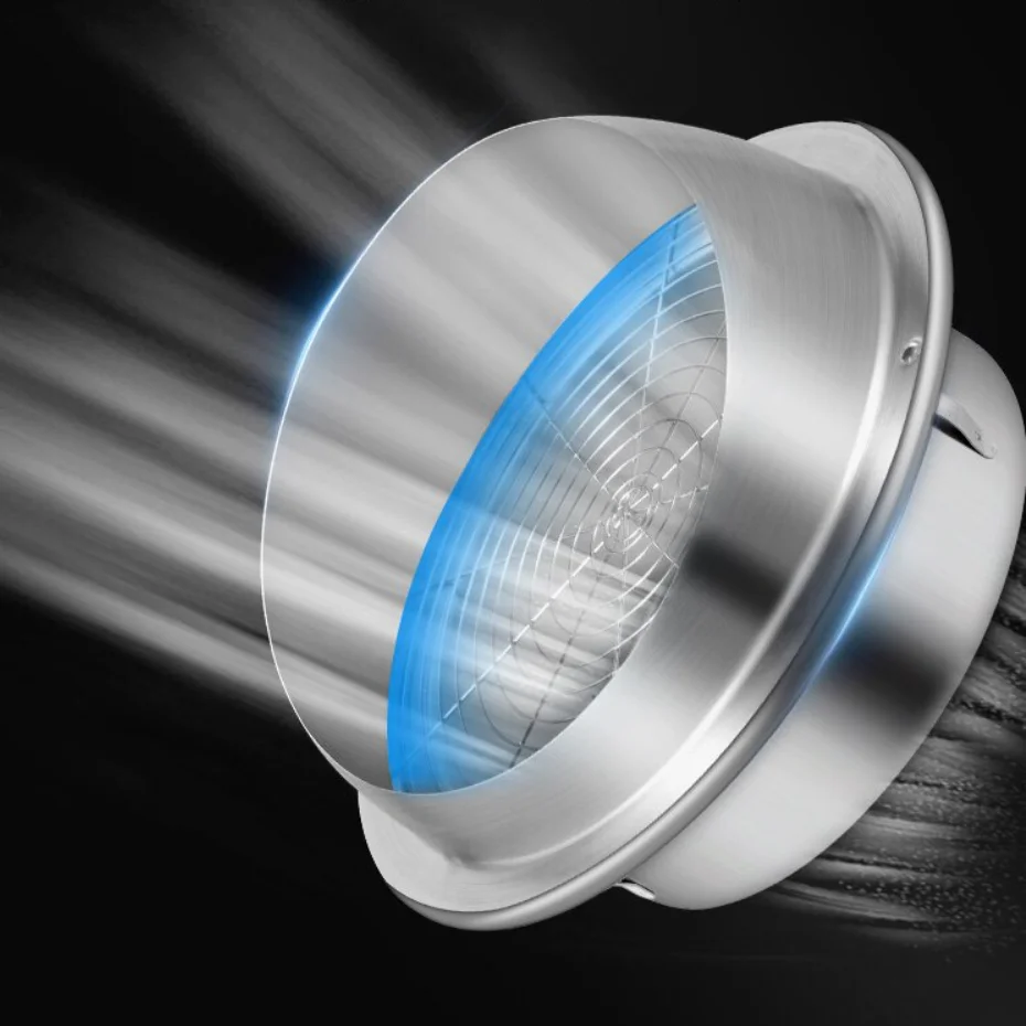 Stainless Steel Hood Flange Round air Grille  air Vent Cap