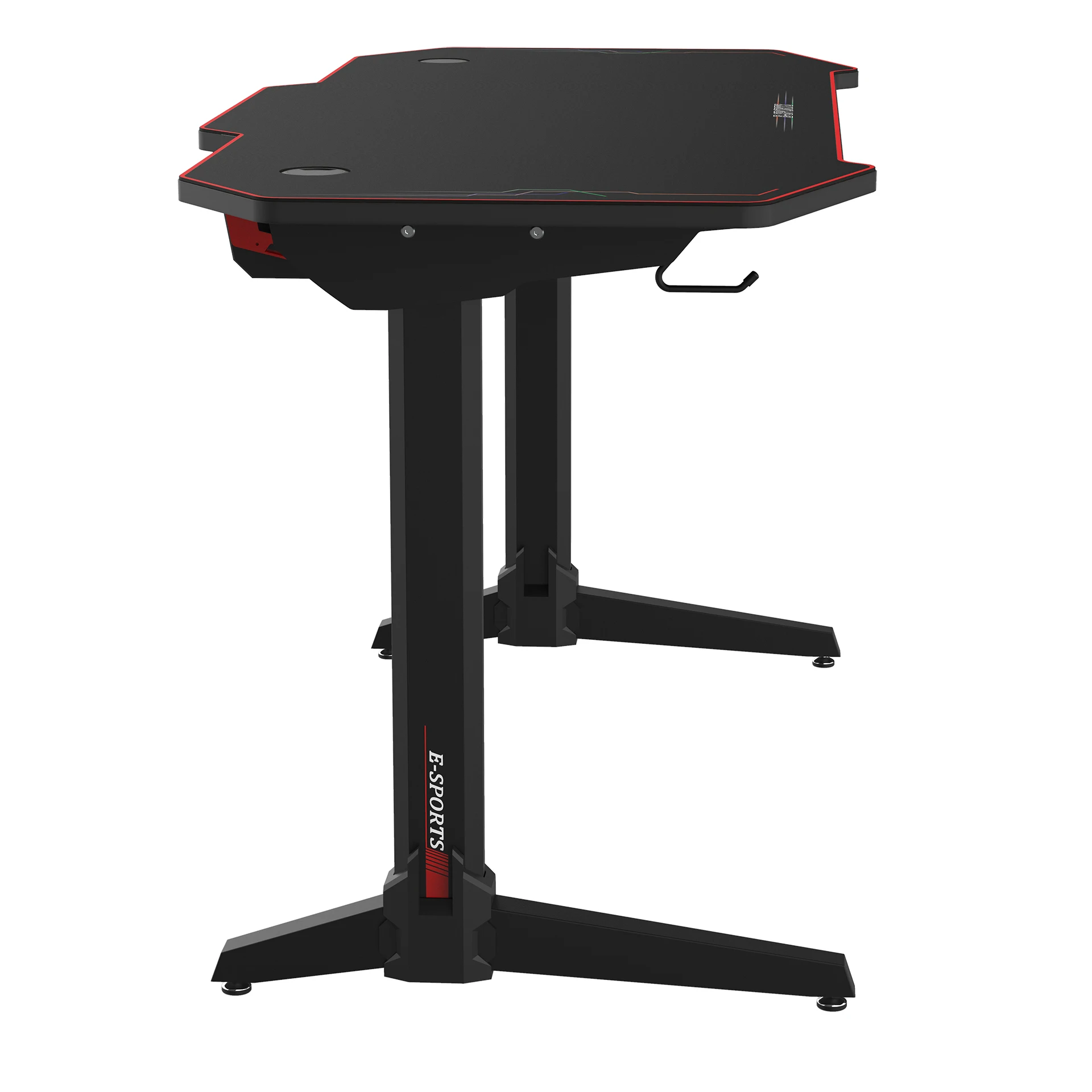 High Quality Oem Computer Racing Gaming comput Desk Pc Internet Cafe Gaming Table With Rgb Lighting