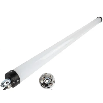 Full color 2M 48W 3D shadowless tube led stage lighting RGB Art-net control