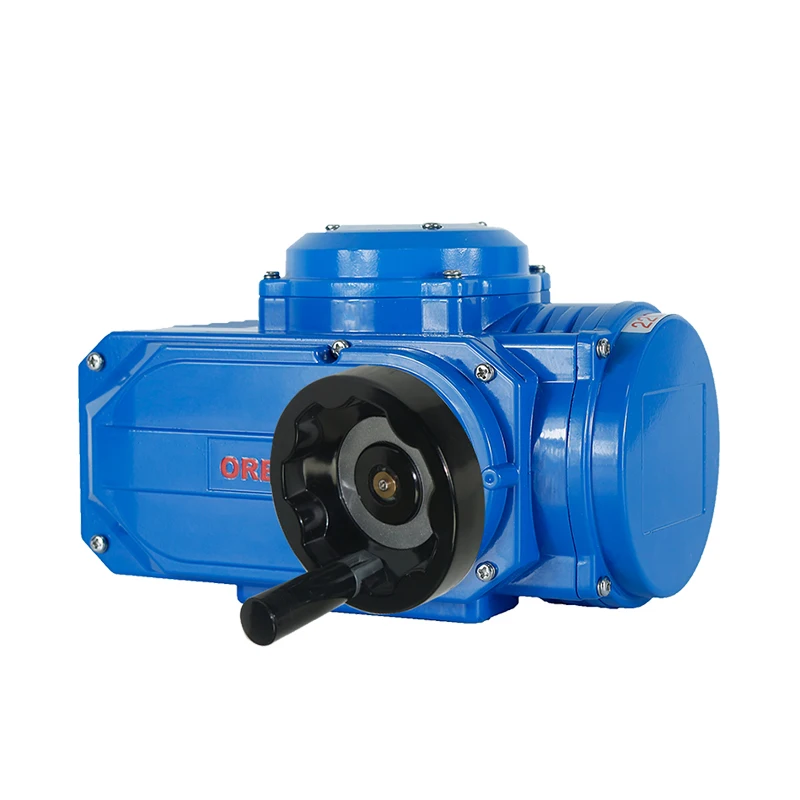 220VAC RS485 Cable Electric ball valve 4-20mA Electric Actuated Actuator for wafer TPFE cast Iron butterfly valve