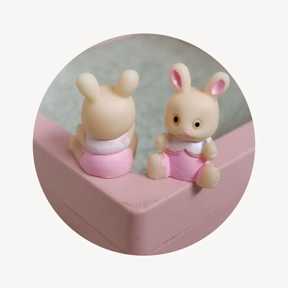 Подвеска из смолы 3D модель кролика
