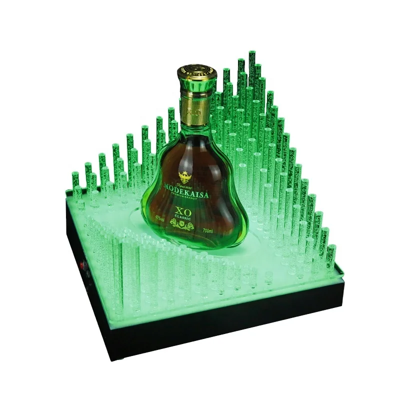 New Popular Glowing creative tabletop shelf Champagne XO Glorifiers LED wine bottles display rack Bar nightclubs supplies