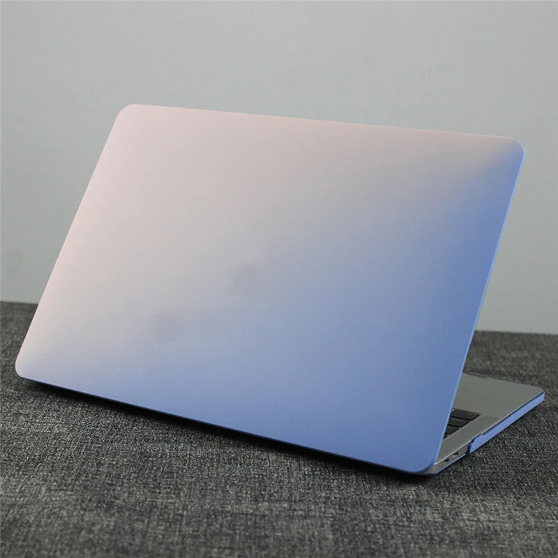 
For Apple Notebook Protective Shell MacBook Air Pro 11.6 12 13 15.4 16 inch Computer Protective Cover Matte Rainbow Case 