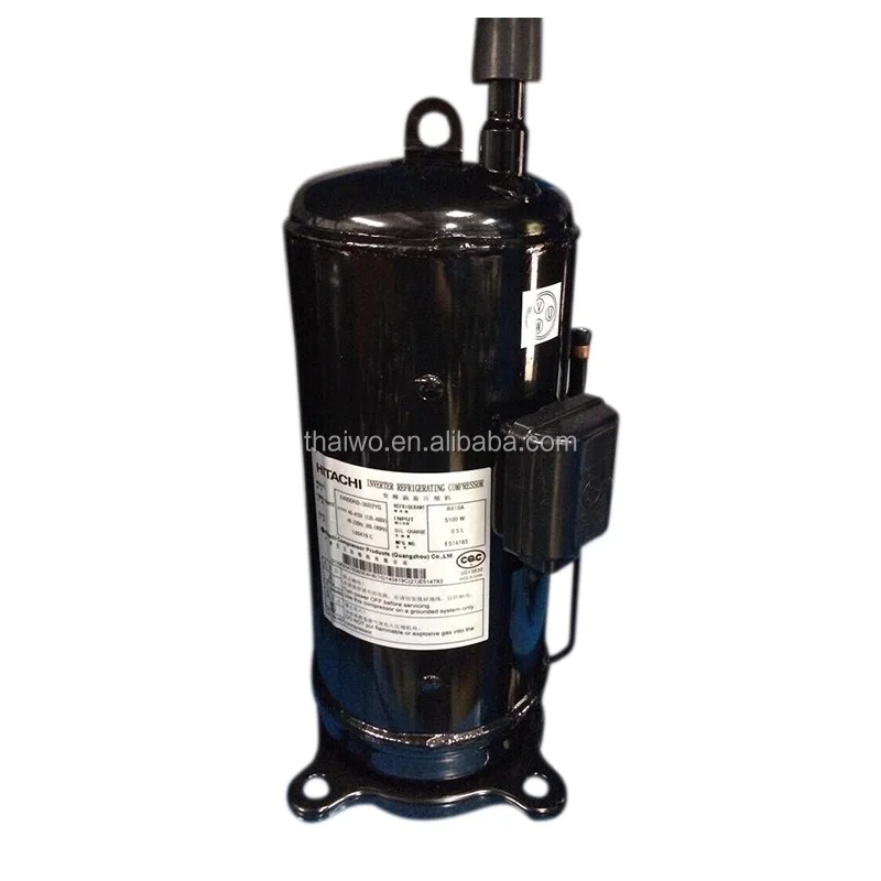 E655DH-65D2YG inverter scroll compressor 4 ton hitaci screw compressor oil r410a hitaci compressor price