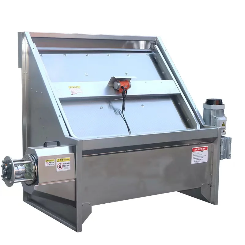 Wet And Dry Separator Pig Manure Cow Dehydrator Inclined Screen Solid-liquid Separator Animal Manure Inclined Screen Machine