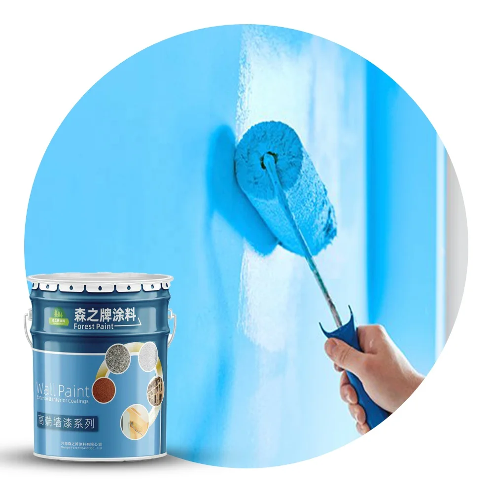 Interior luxury easy-wipe odorless wall coating paint