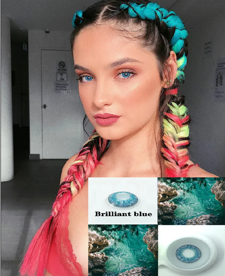 12 видов цветов свежий классической модели цветные линзы изготовленный на заказ для контактных линз хорошо продаются объектив