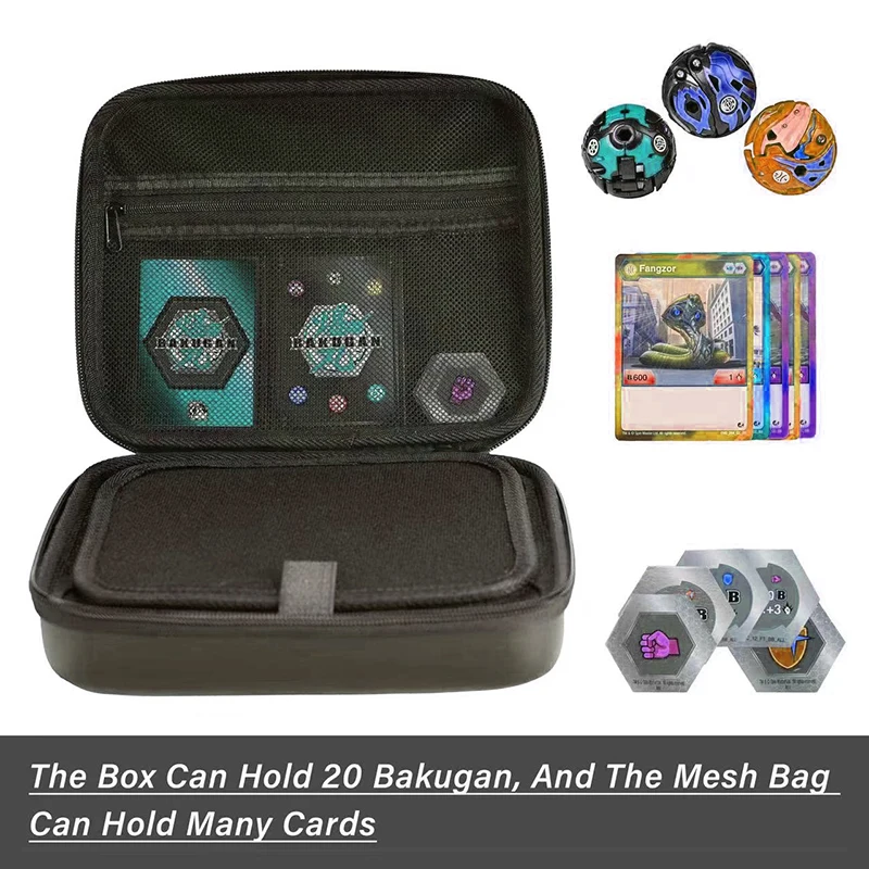 Custom Hard Shell Eva Toy Organizer Storage Foam Case For Bakugan Figures, Bakucores And Battle Figure Different Toys(Case Only)