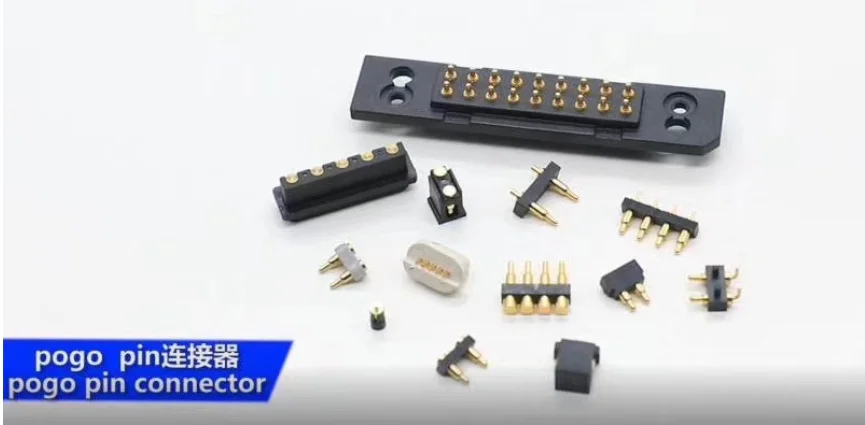 2 pin строка Стандартный пружинный контакт Пружинные контакты SMT/SMD разъем