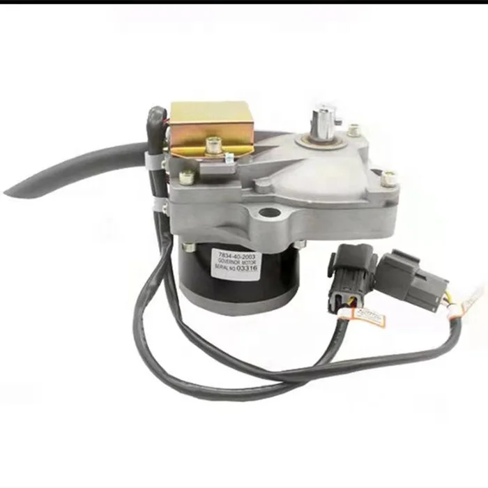 Fast Horse Spare Parts Throttle Motor for Komatsu Excavator PC200 Throttle Motor