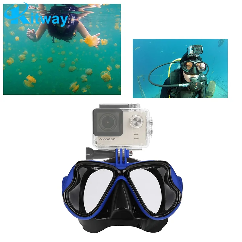 Hotting sale   wholesale price Multi function diving ventilate with locking mount and case for Gopro Heros