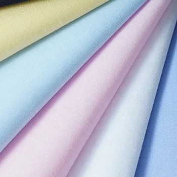 Yilong Textile Fabric Factory Direct Sale Woven High Density Twill Wicking 100%Cotton Fabric For Shirting Office Uniform