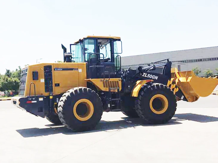 High-quality ZL50GN 5Ton Wheel Loader Front Loader with ZF Gearbox Factory Price for Sale