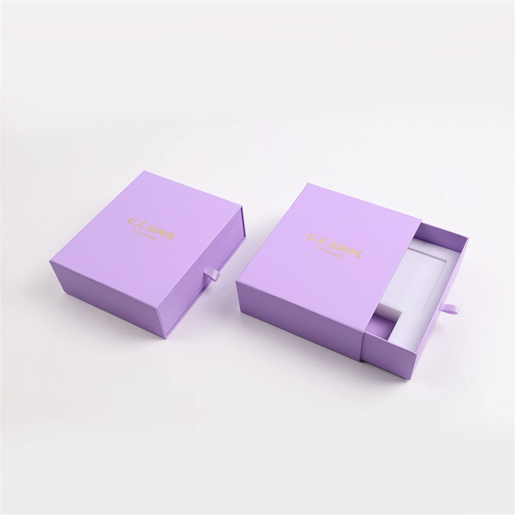 New arrival luxury drawer bottle stickers pvc cakes handle style easy open rings sticker cable custom packaging gifts paper box