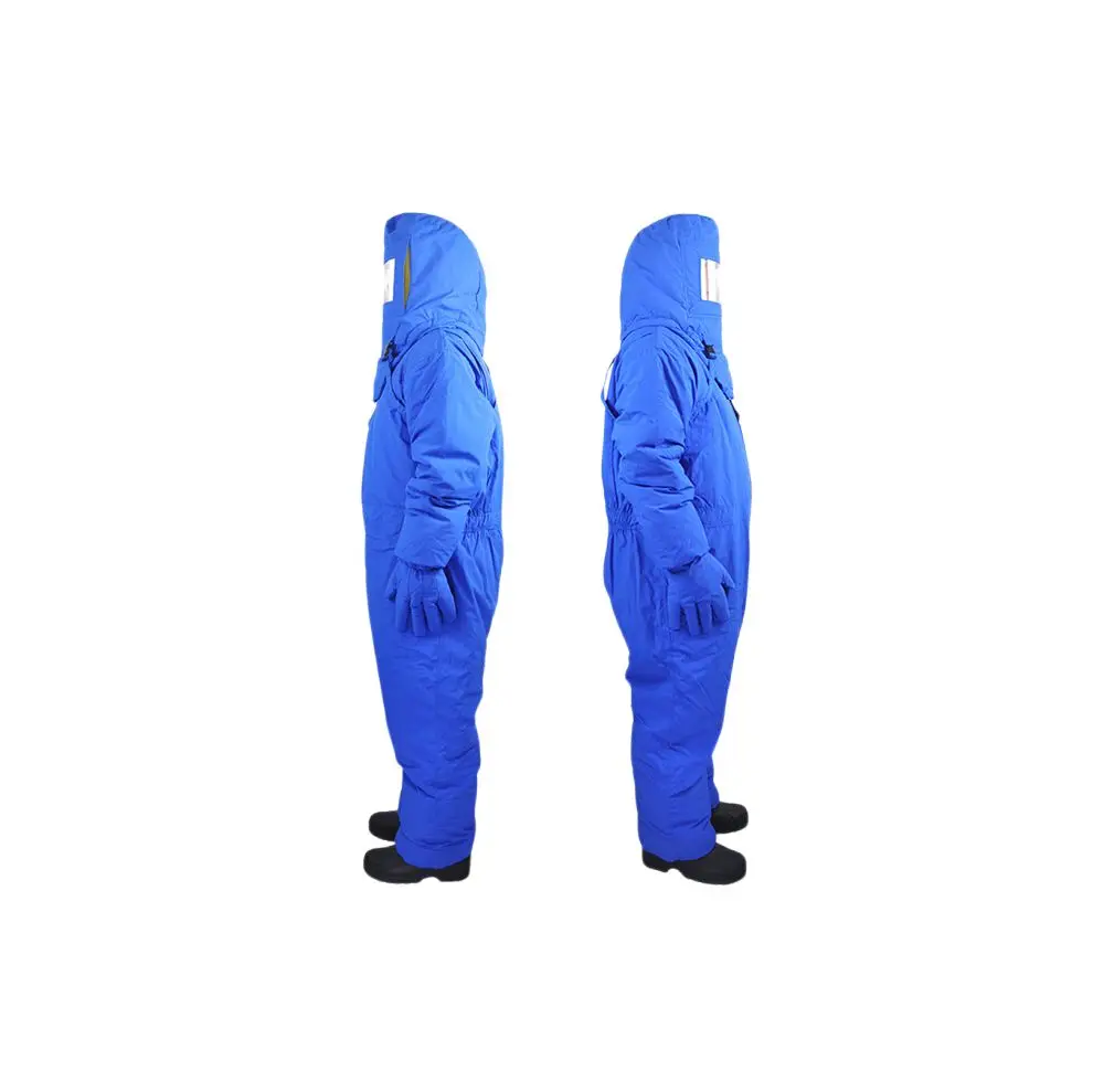 Frost-Proof Suit Designed Without Knapsack Featuring Low Temperature And Liquid Nitrogen Resistance For Lng Filling Stations