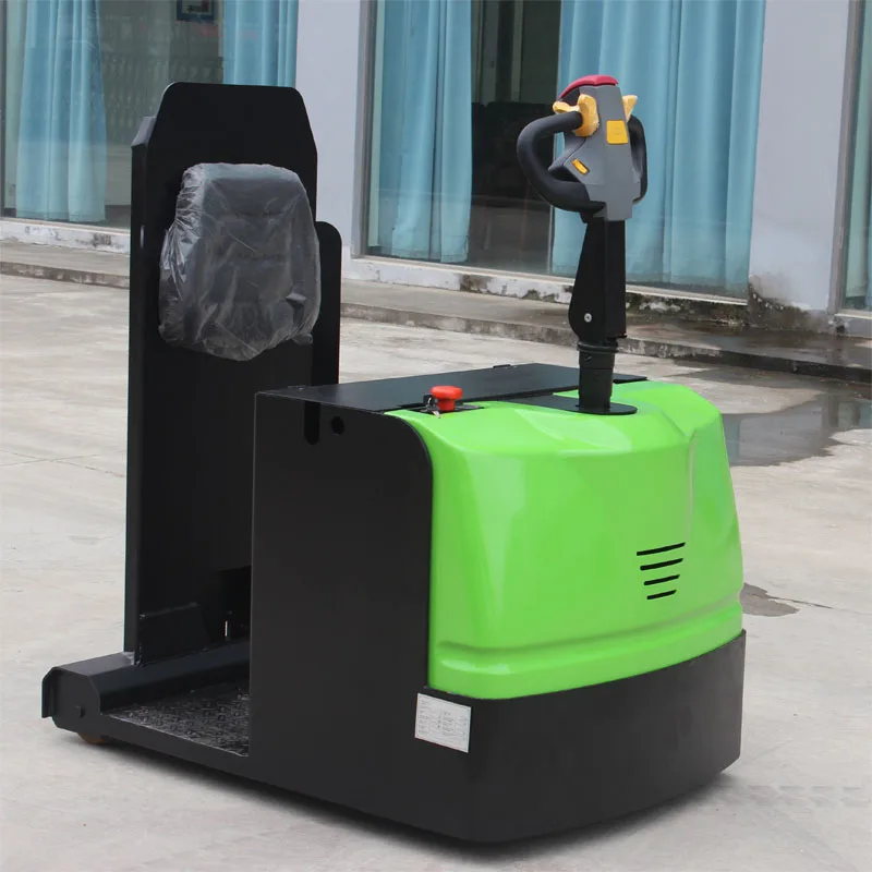 3000kg electric tow tractor 3ton towing capacity China truck for material towing EPS steering system for sale