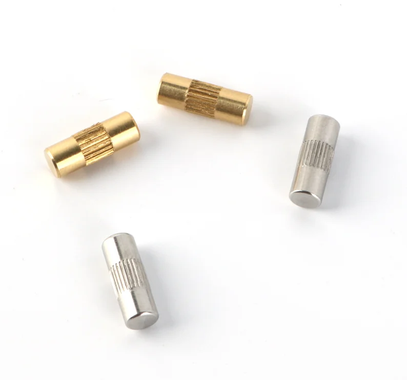 Hot Sale  Wholesale Cheap Round Iron Steel Restaurant Desk Furniture Metal Parts Bronze dowel