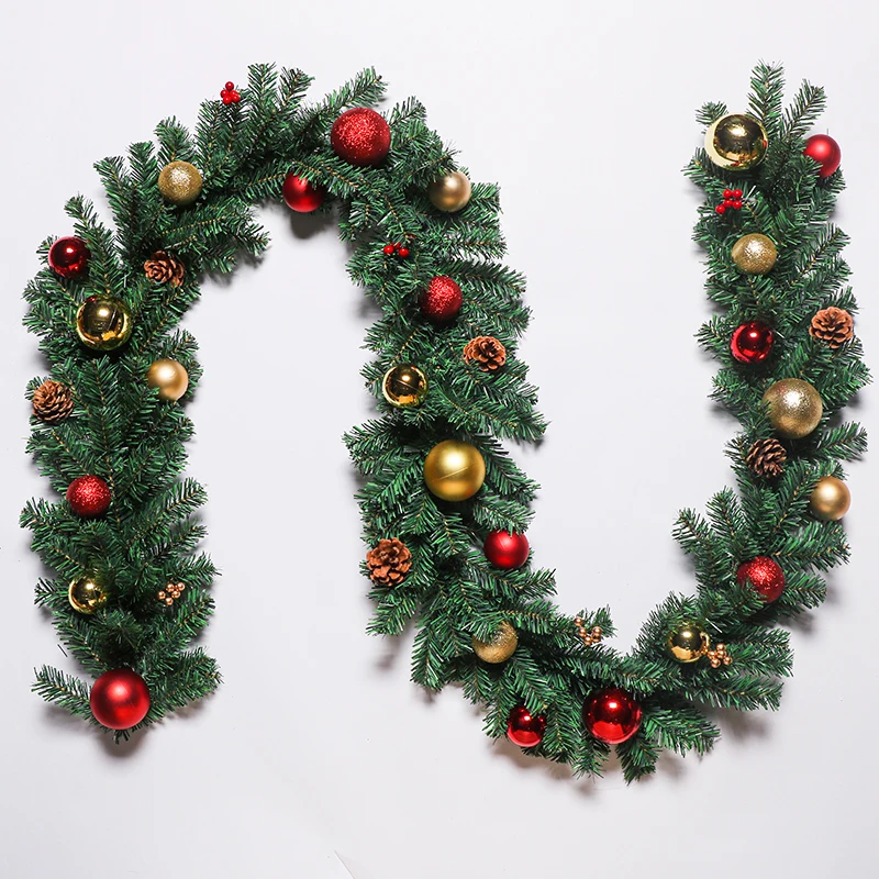 New  Christmas  decoration Tinsel Garland assorted dazzled foil thickened indoor artificial wedding party garland