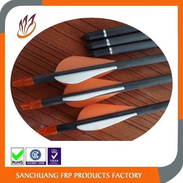 Factory Customized Pure Carbon Fiber Arrow Shaft Hunting Shooting Carbon Arrow