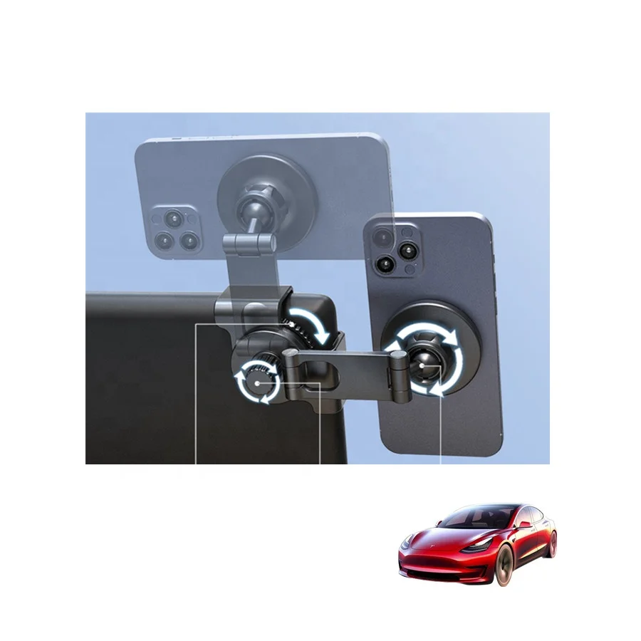 2024 Car accessories foldable car Mobile Phone Holder for Tesla Model 3 YSX